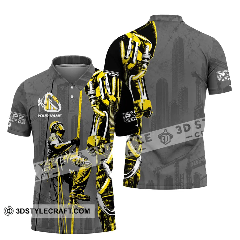 Unisex Shirt - Custom Rope Access Technician Shirt - Polo Shirt / S - T-shirt