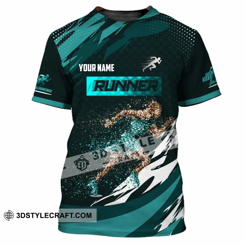 Unisex Shirt - Custom Runner 3D Shirt - T-Shirt / S - T-shirt