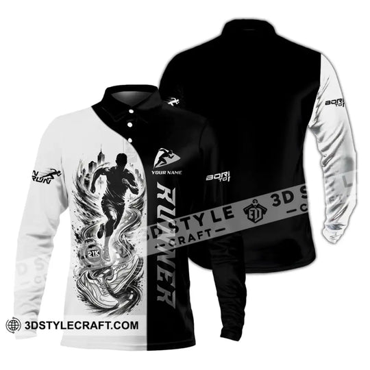 Unisex Shirt - Custom Runner Shirt style option 4