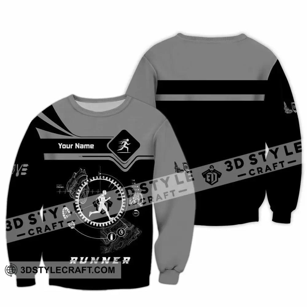 Unisex Shirt - Custom Runner Shirt - Long Sleeve / S - T-shirt