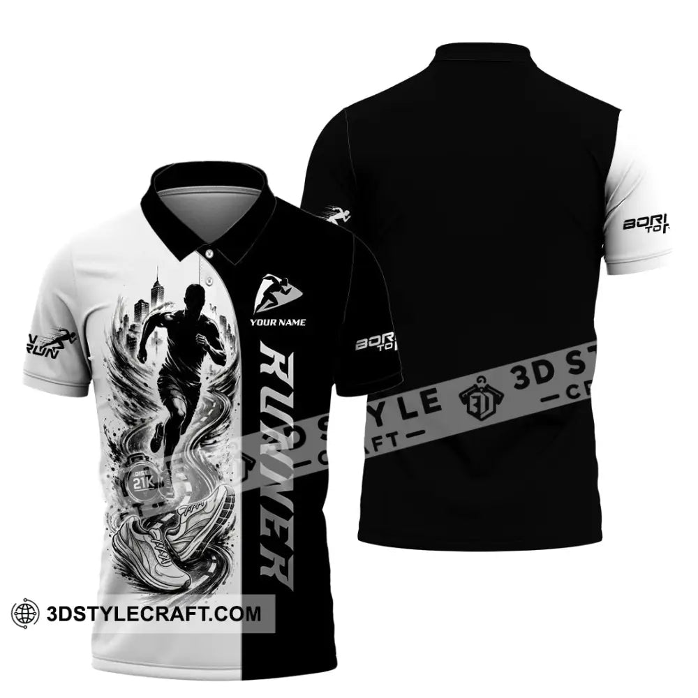 Unisex Shirt - Custom Runner Shirt - Polo Shirt / S - T-shirt