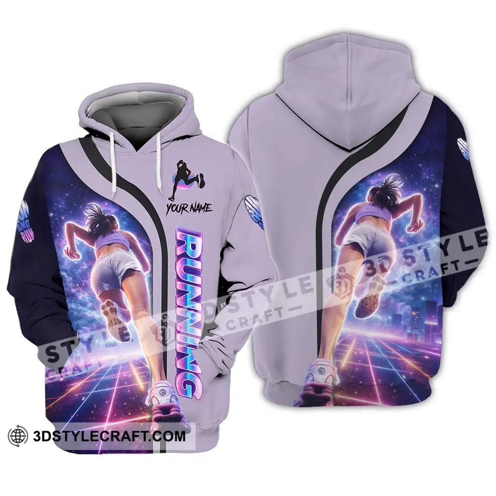 Unisex Shirt - Custom Running 3D Shirt Hoodie / S T-shirt