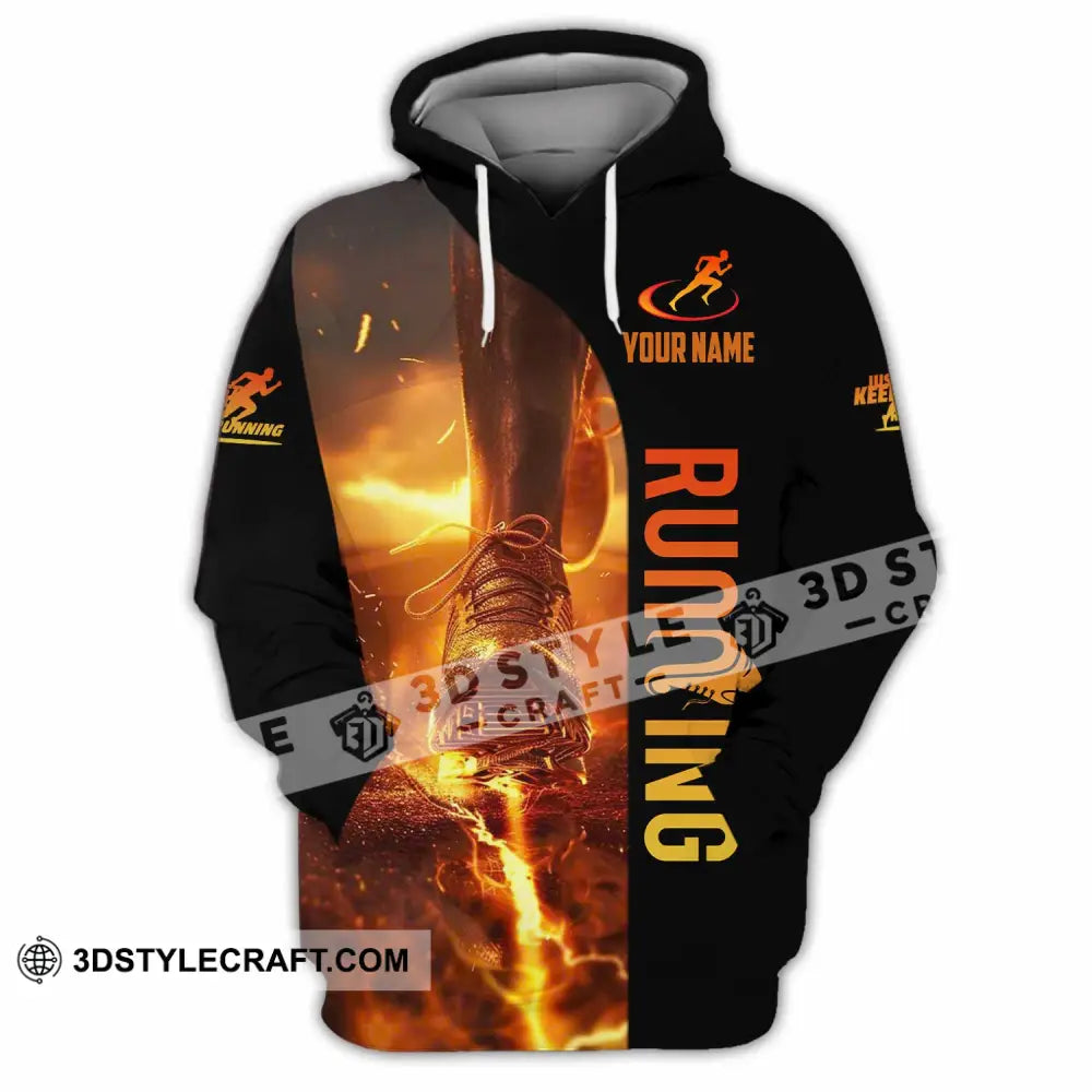 Unisex Shirt - Custom Running 3D Shirt - Hoodie / S - T-shirt