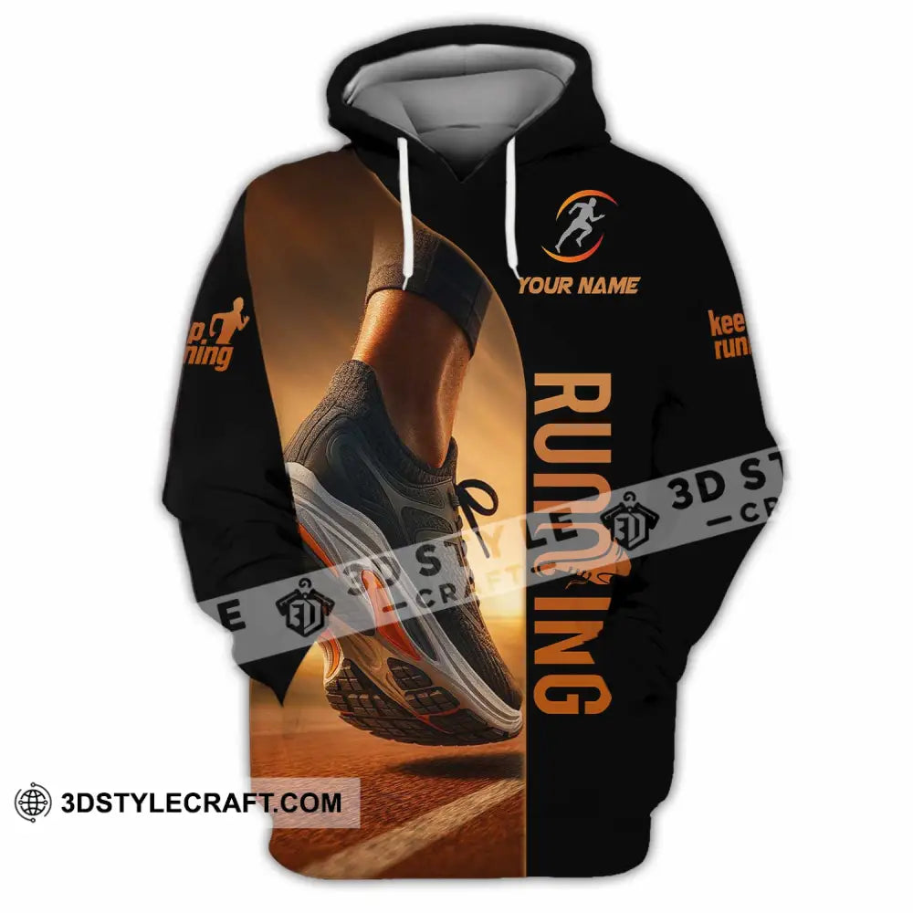 Unisex Shirt - Custom Running 3D Shirt Hoodie / S T-shirt