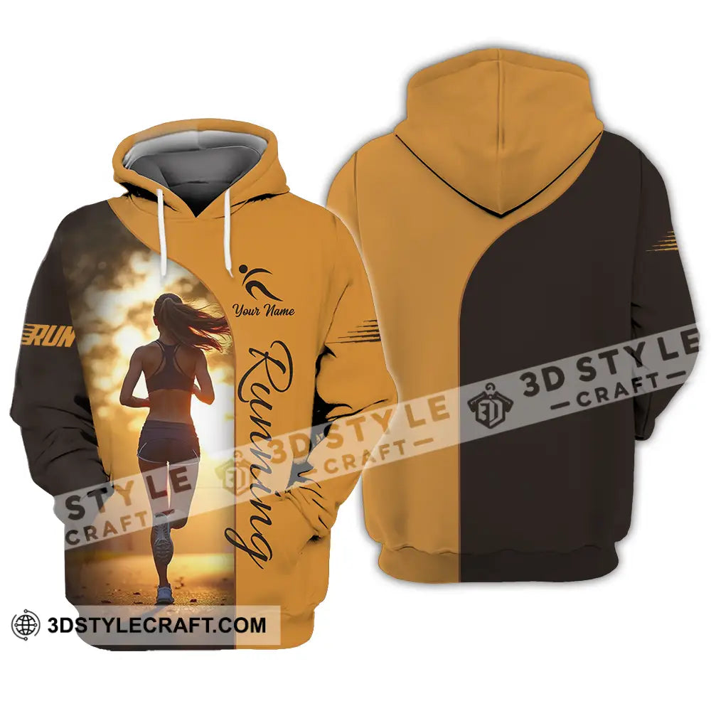 Unisex Shirt - Custom Running 3D Shirt - Hoodie / S - T-shirt