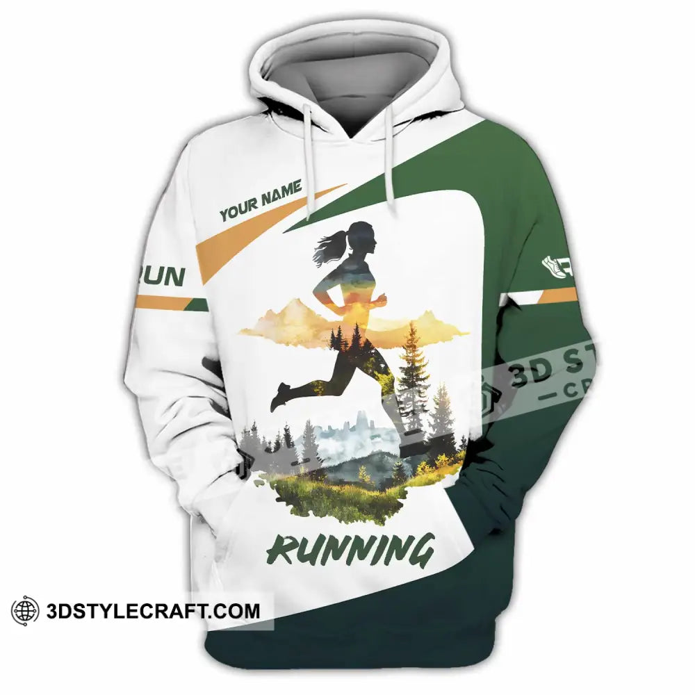 Unisex Shirt - Custom Running 3D Shirt Hoodie / S T-shirt