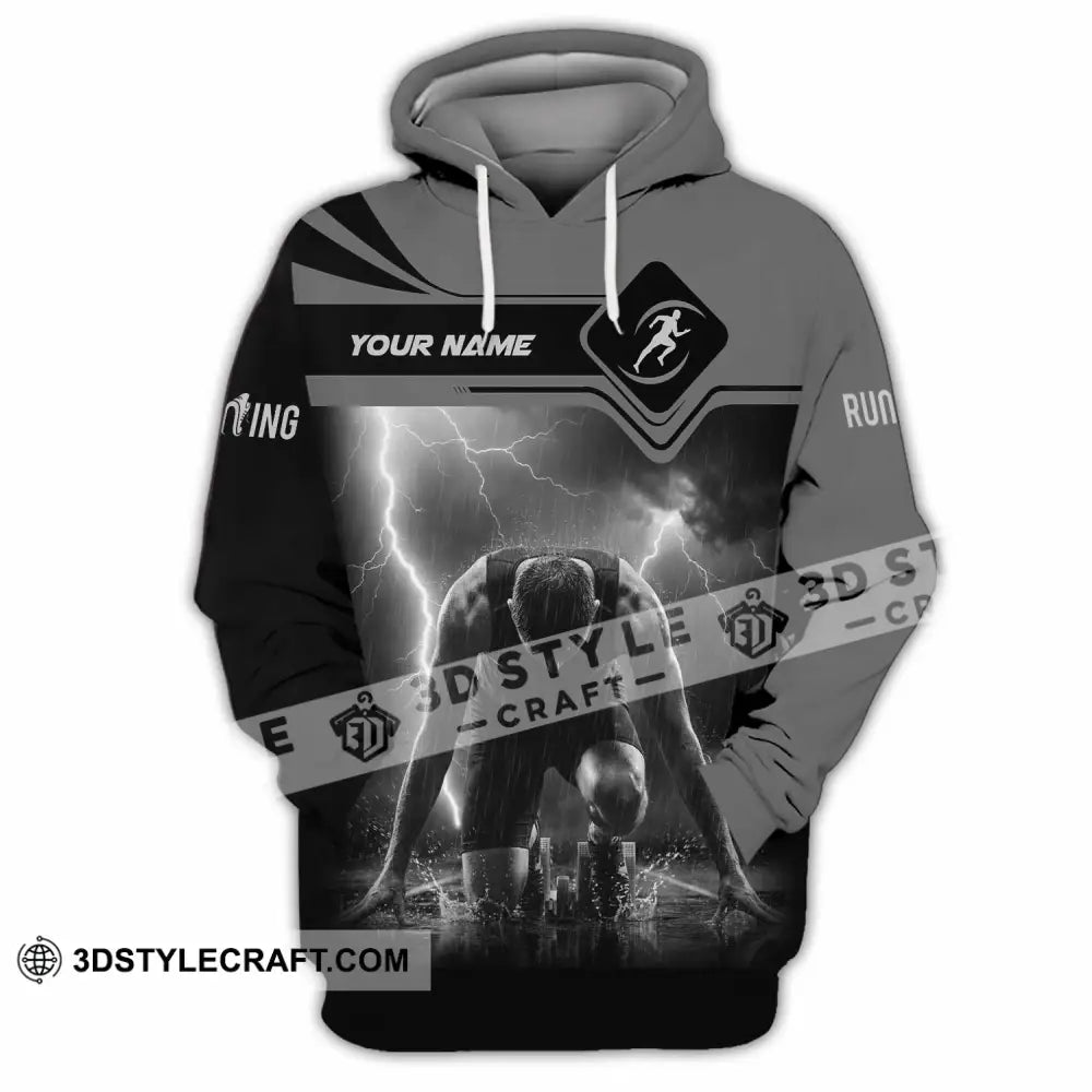 Unisex Shirt - Custom Running 3D Shirt Hoodie / S T-shirt