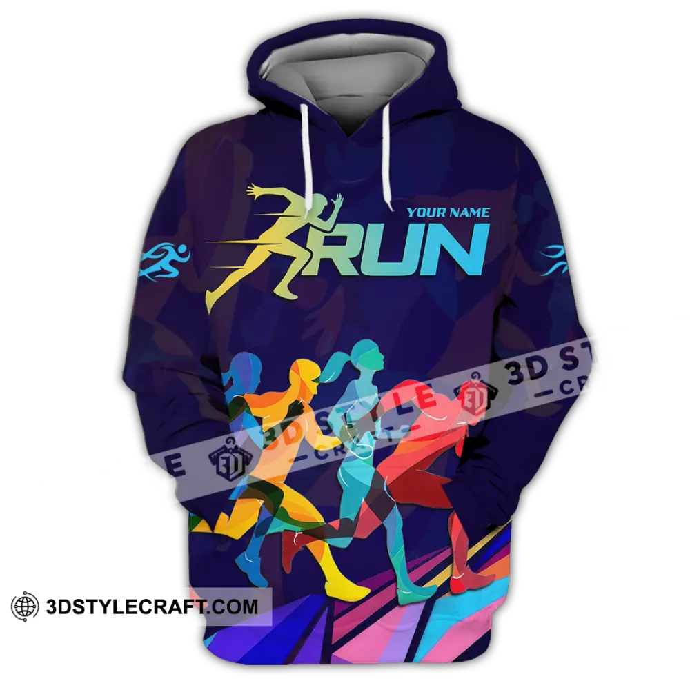 Unisex Shirt - Custom Running 3D Shirt Hoodie / S T-shirt