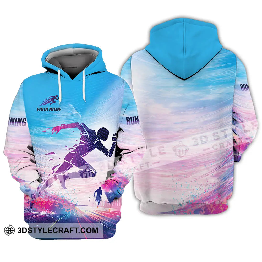 Unisex Shirt - Custom Running 3D Shirt Hoodie / S T-shirt