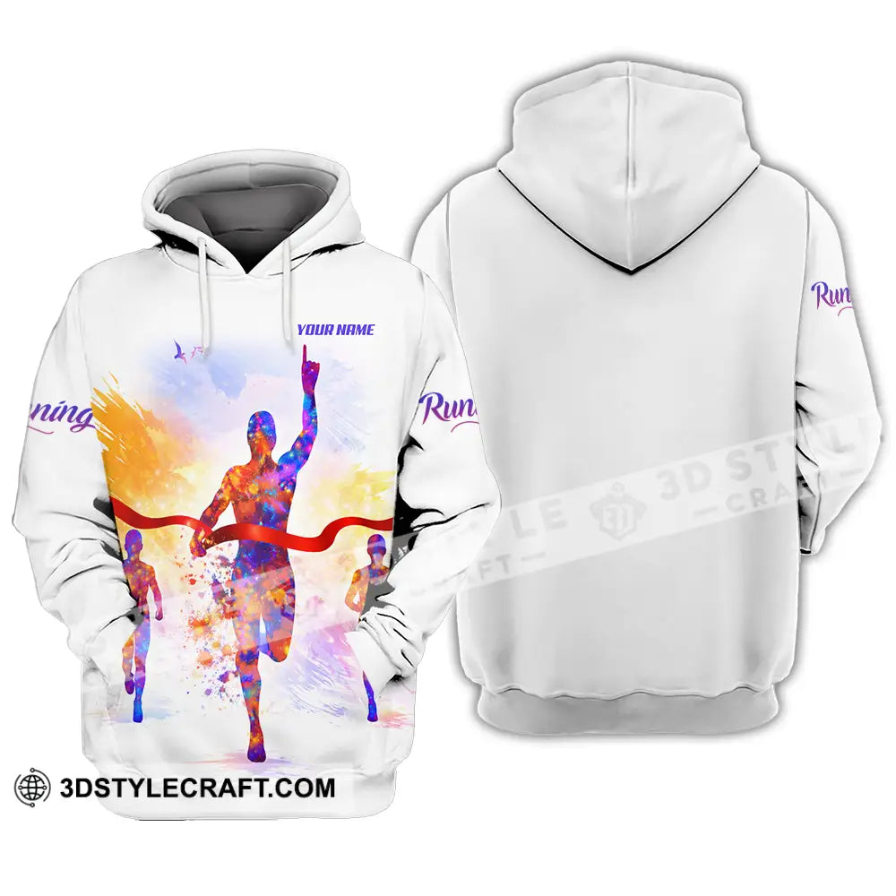 Unisex Shirt - Custom Running 3D Shirt Hoodie / S T-shirt