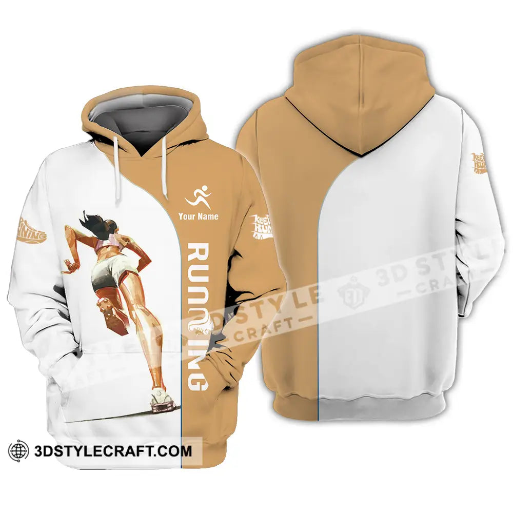 Unisex Shirt - Custom Running 3D Shirt Hoodie / S T-shirt