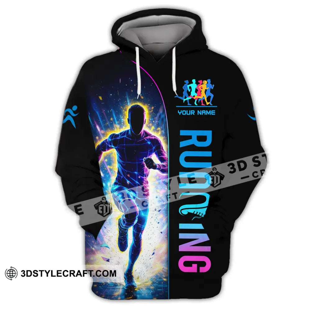 Unisex Shirt - Custom Running 3D Shirt Hoodie / S T-shirt