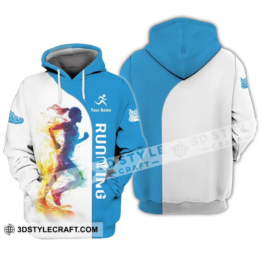 Unisex Shirt - Custom Running 3D Shirt Hoodie / S T-shirt