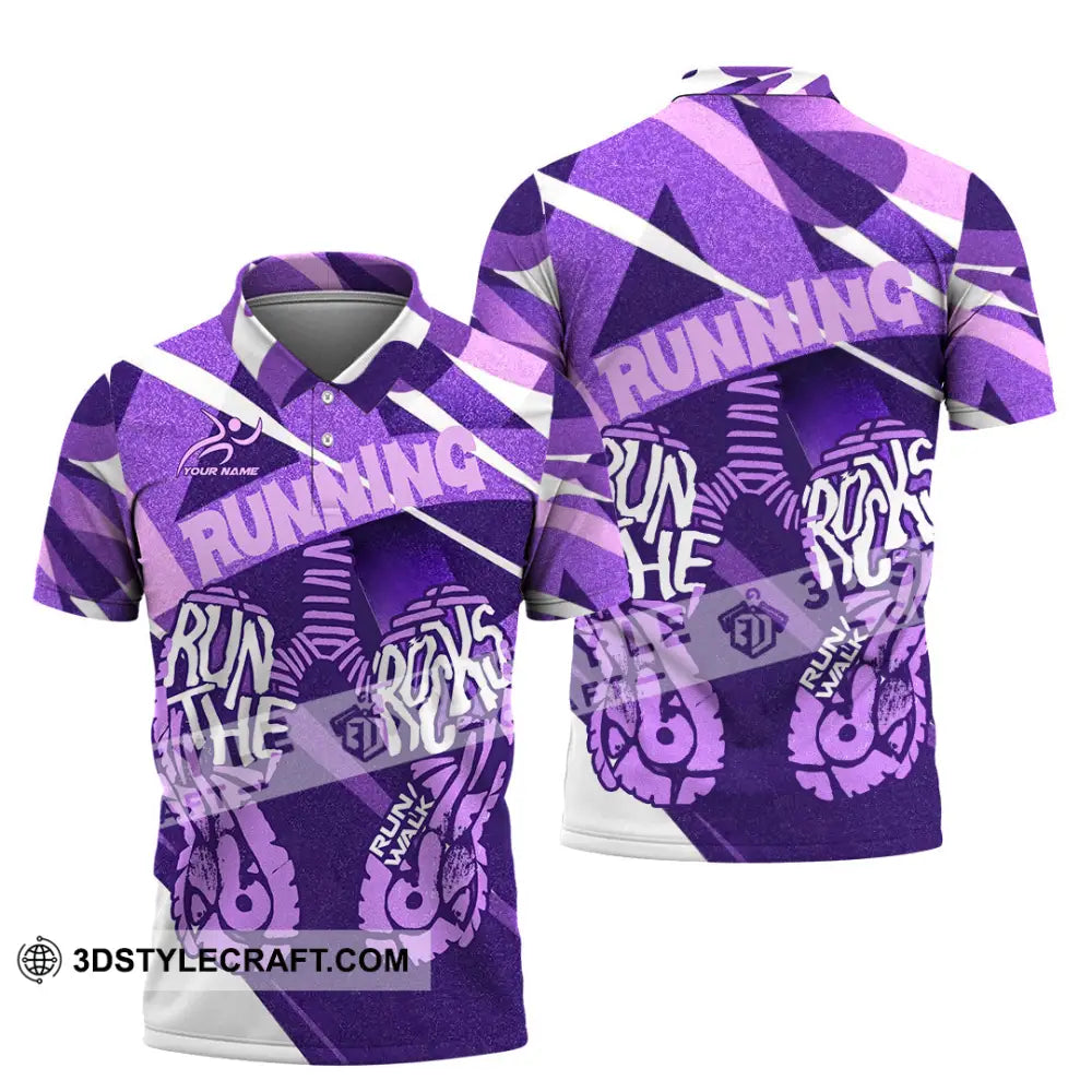 Unisex Shirt - Custom Running 3D Shirt Polo Shirt / S T-shirt