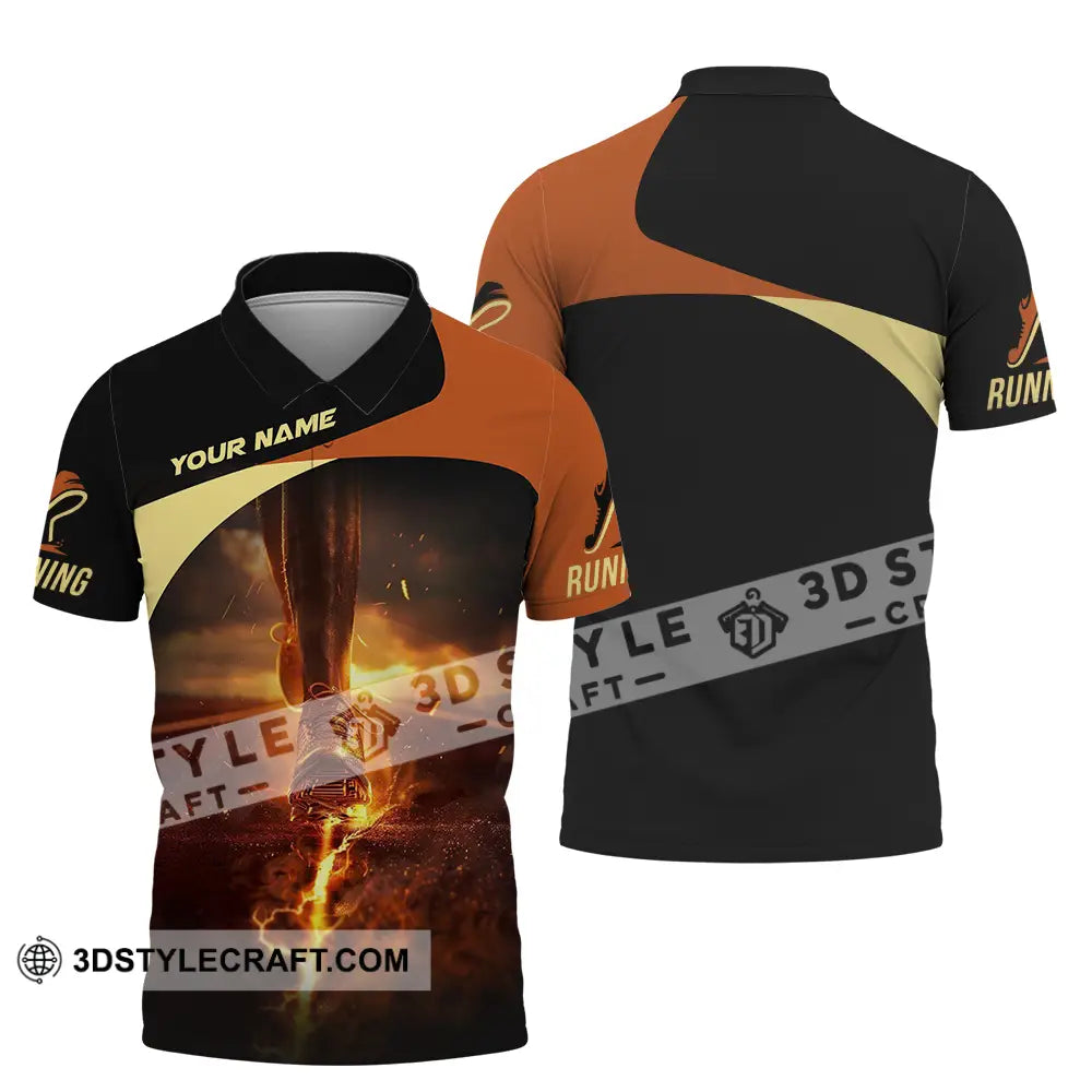 Unisex Shirt - Custom Running 3D Shirt Polo Shirt / S T-shirt