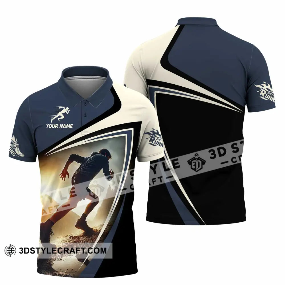 Unisex Shirt - Custom Running 3D Shirt Polo Shirt / S T-shirt