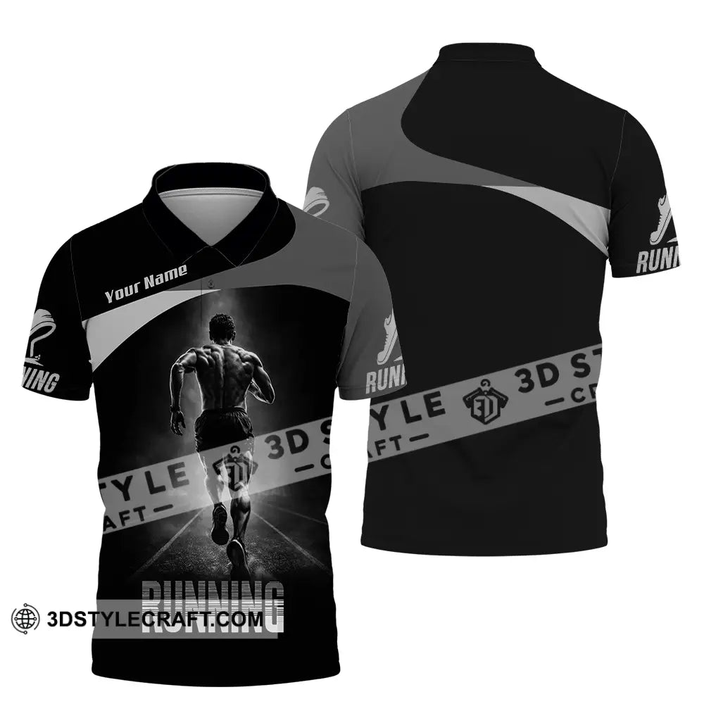 Unisex Shirt - Custom Running 3D Shirt - Polo Shirt / S - T-shirt