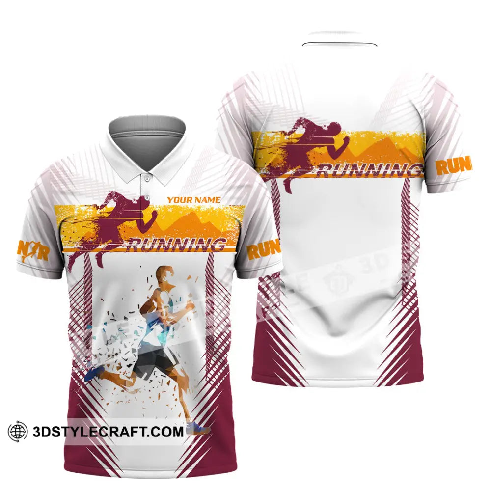 Unisex Shirt - Custom Running 3D Shirt Polo Shirt / S T-shirt