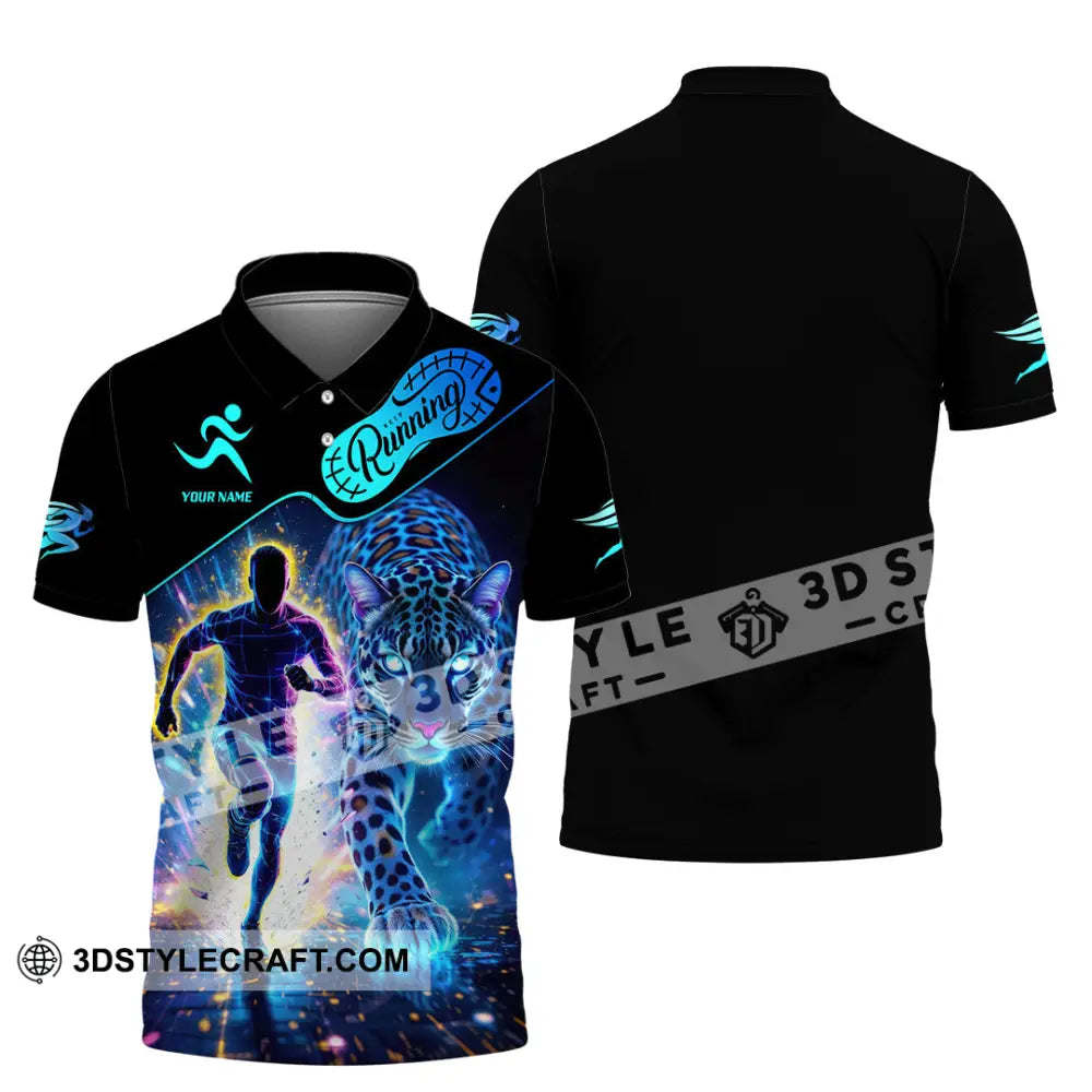 Unisex Shirt - Custom Running 3D Shirt Polo Shirt / S T-shirt