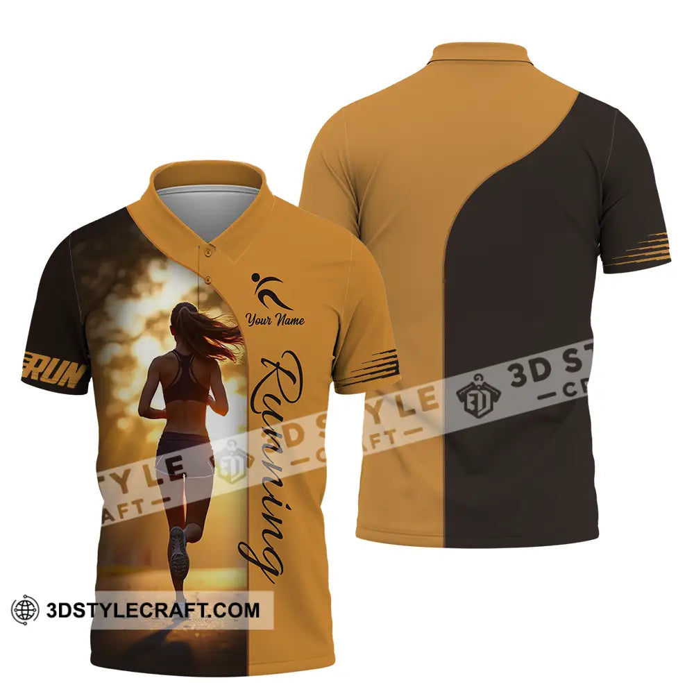 Unisex Shirt - Custom Running 3D Shirt - Polo Shirt / S - T-shirt