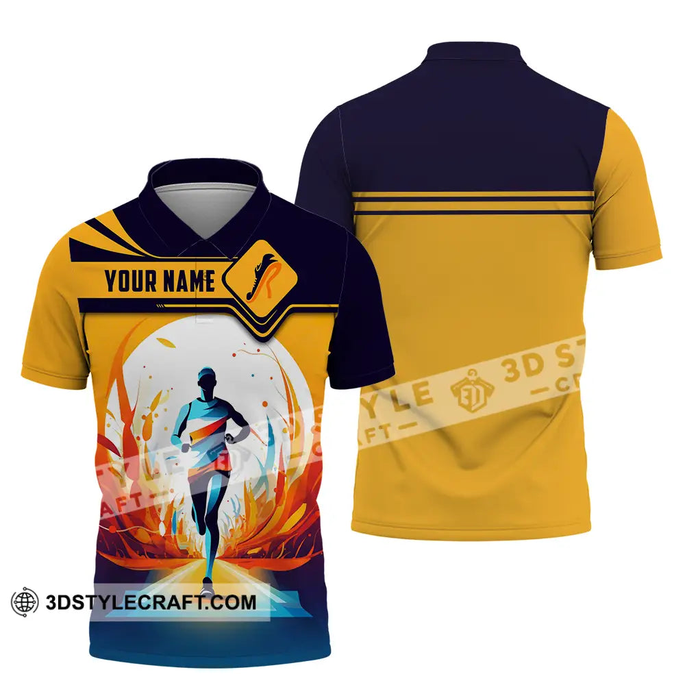 Unisex Shirt - Custom Running 3D Shirt Polo Shirt / S T-shirt