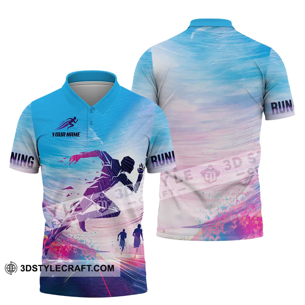 Unisex Shirt - Custom Running 3D Shirt Polo Shirt / S T-shirt
