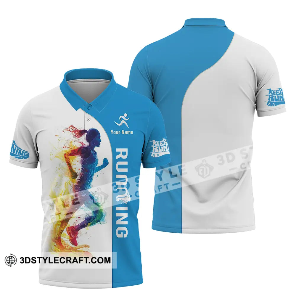 Unisex Shirt - Custom Running 3D Shirt Polo Shirt / S T-shirt