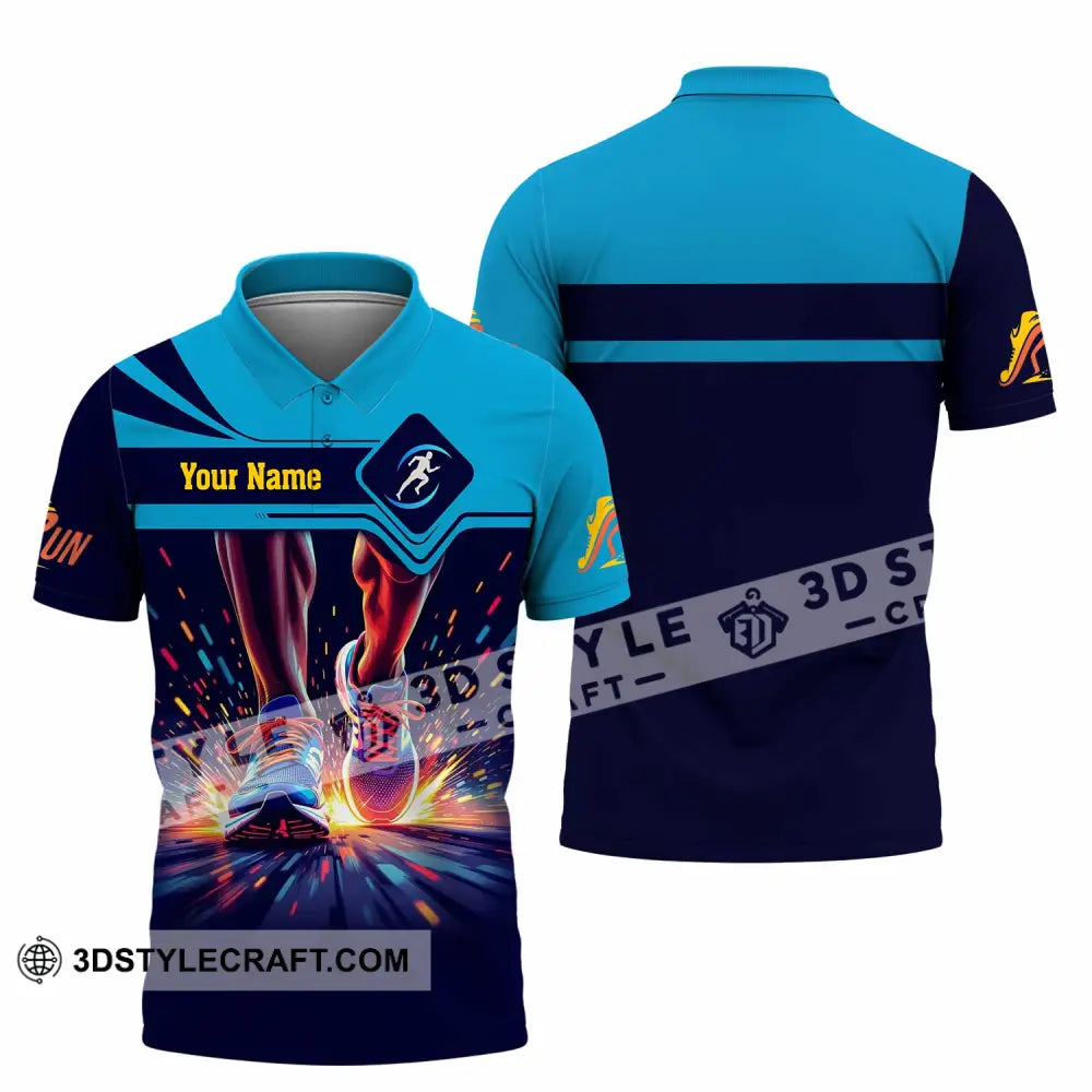 Unisex Shirt - Custom Running 3D Shirt Polo Shirt / S T-shirt