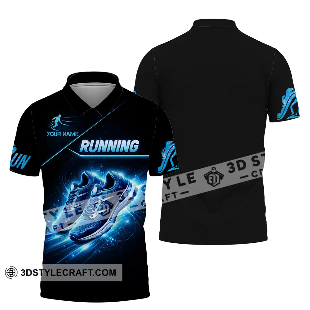 Unisex Shirt - Custom Running 3D Shirt - Polo Shirt / S - T-shirt