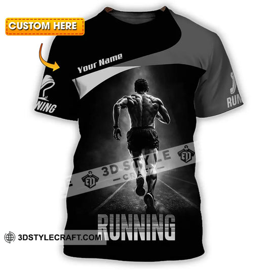 Unisex Shirt - Custom Running 3D Shirt - T-shirt