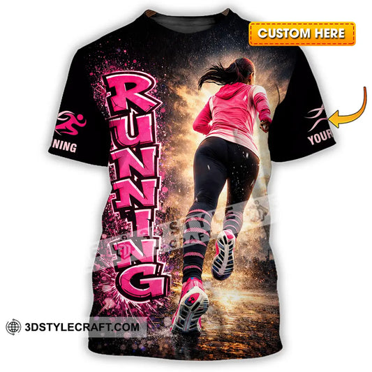 Unisex Shirt - Custom Running 3D Shirt T-shirt
