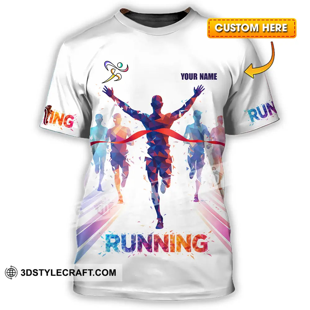 Unisex Shirt - Custom Running 3D Shirt T-shirt