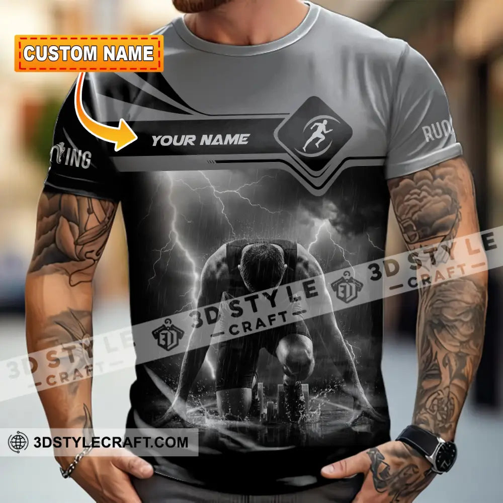 Unisex Shirt - Custom Running 3D Shirt T-shirt