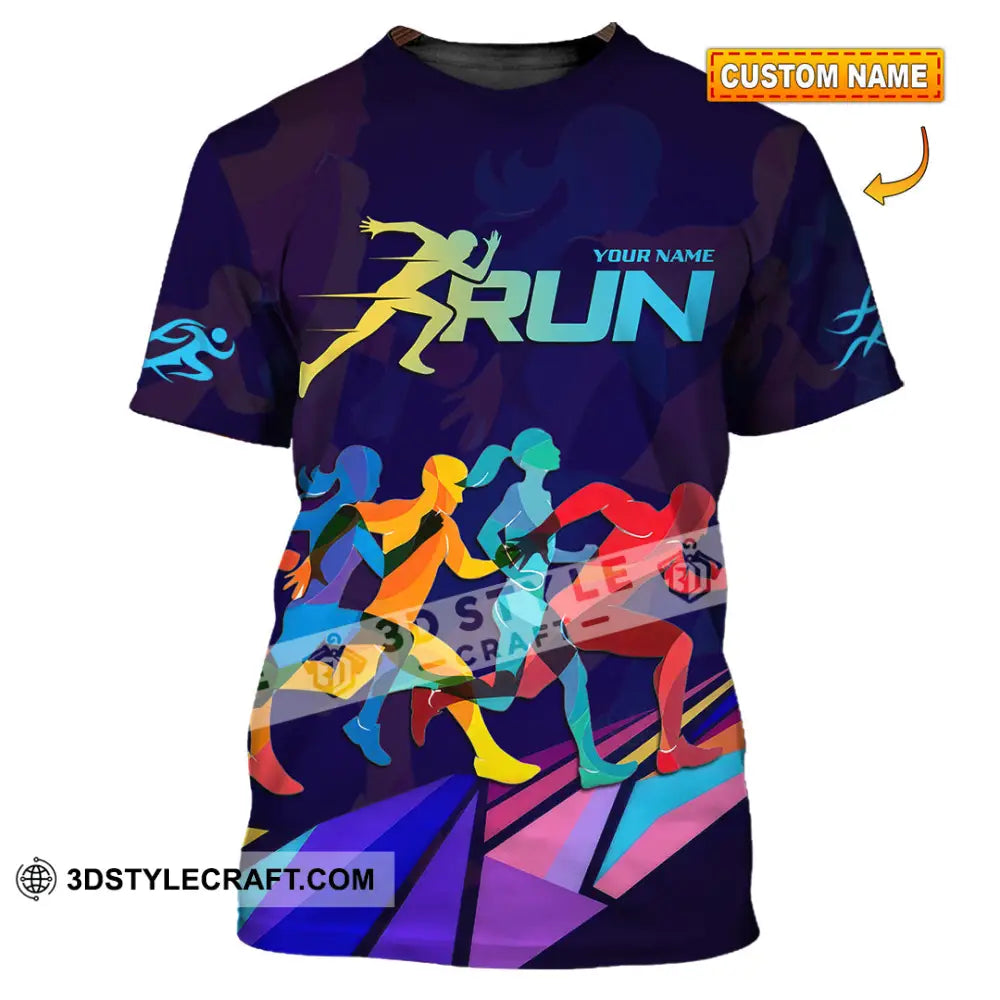 Unisex Shirt - Custom Running 3D Shirt T-shirt