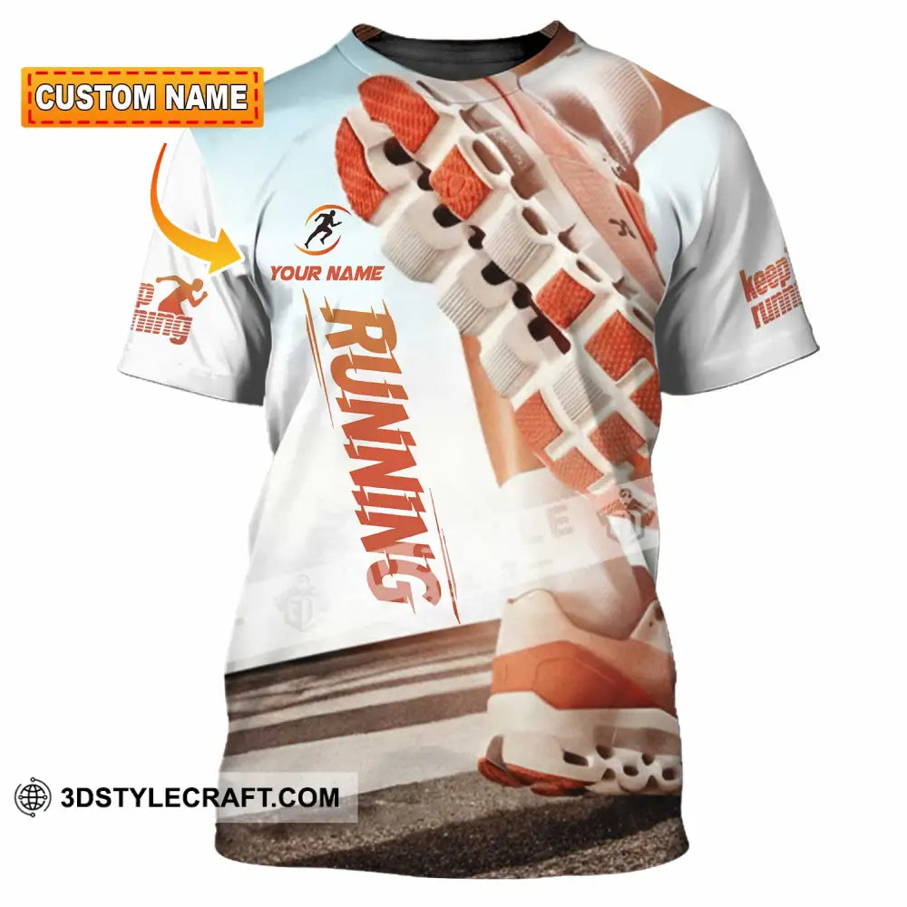 Unisex Shirt - Custom Running 3D Shirt T-shirt