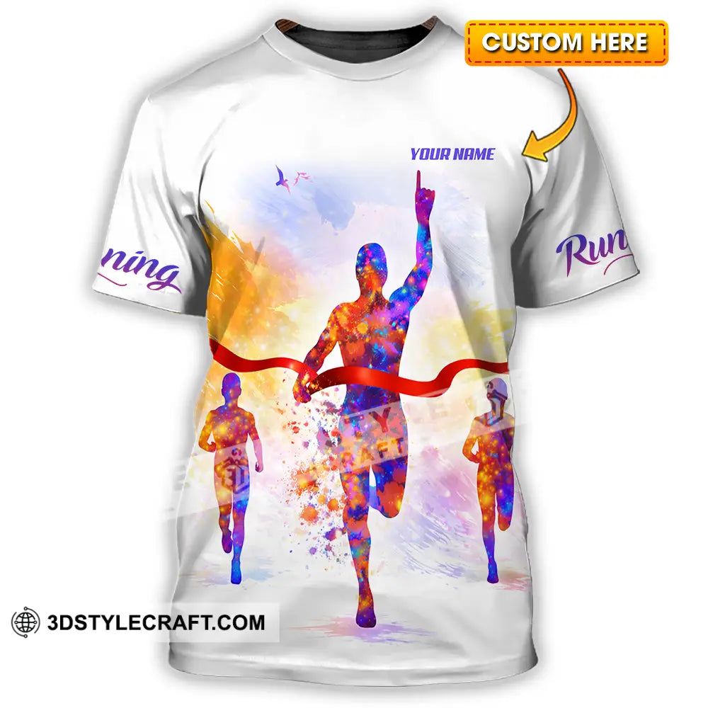 Unisex Shirt - Custom Running 3D Shirt T-shirt