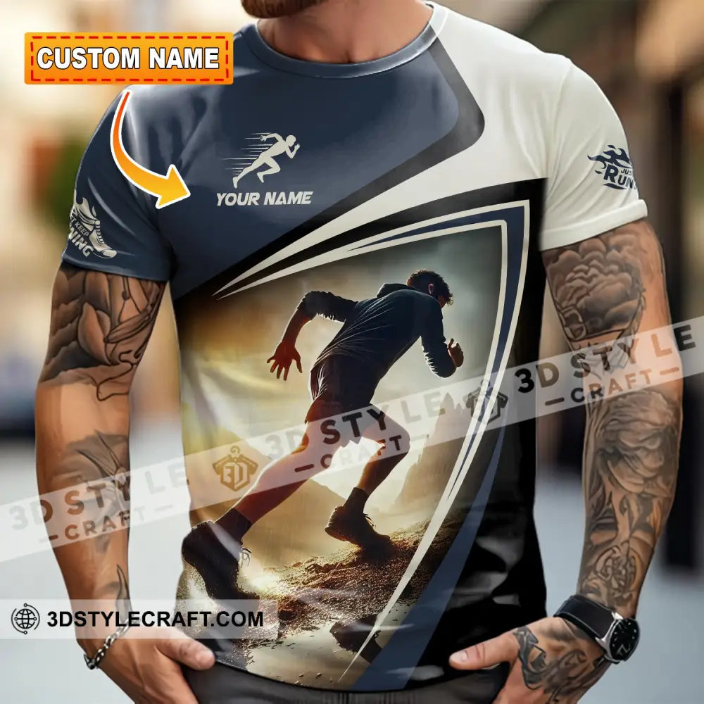 Unisex Shirt - Custom Running 3D Shirt T-shirt