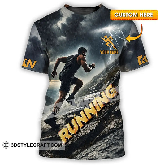 Unisex Shirt - Custom Running 3D Shirt T-shirt