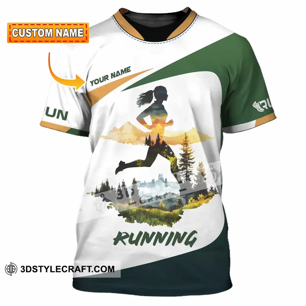 Unisex Shirt - Custom Running 3D Shirt T-shirt