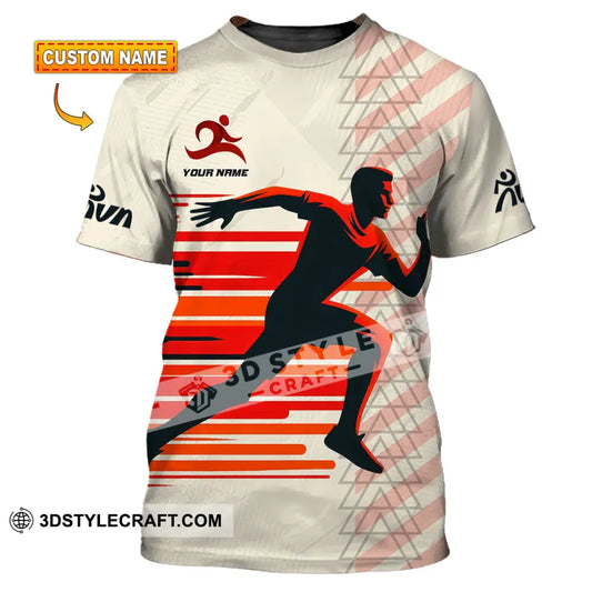 Unisex Shirt - Custom Running 3D Shirt T-shirt