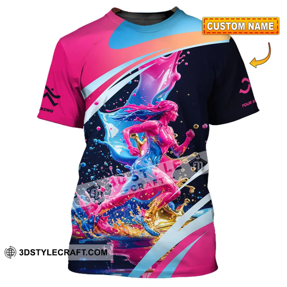 Unisex Shirt - Custom Running 3D Shirt T-shirt