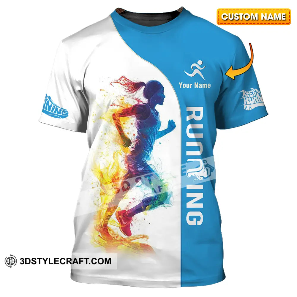 Unisex Shirt - Custom Running 3D Shirt T-shirt