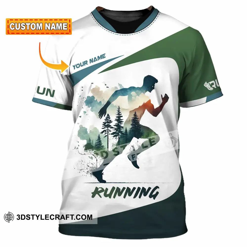Unisex Shirt - Custom Running 3D Shirt T-shirt