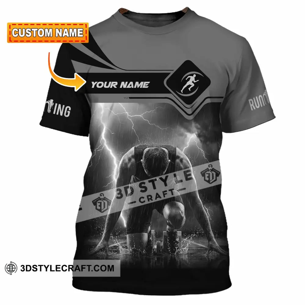 Unisex Shirt - Custom Running 3D Shirt T-shirt
