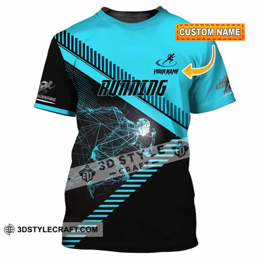 Unisex Shirt - Custom Running 3D Shirt T-shirt