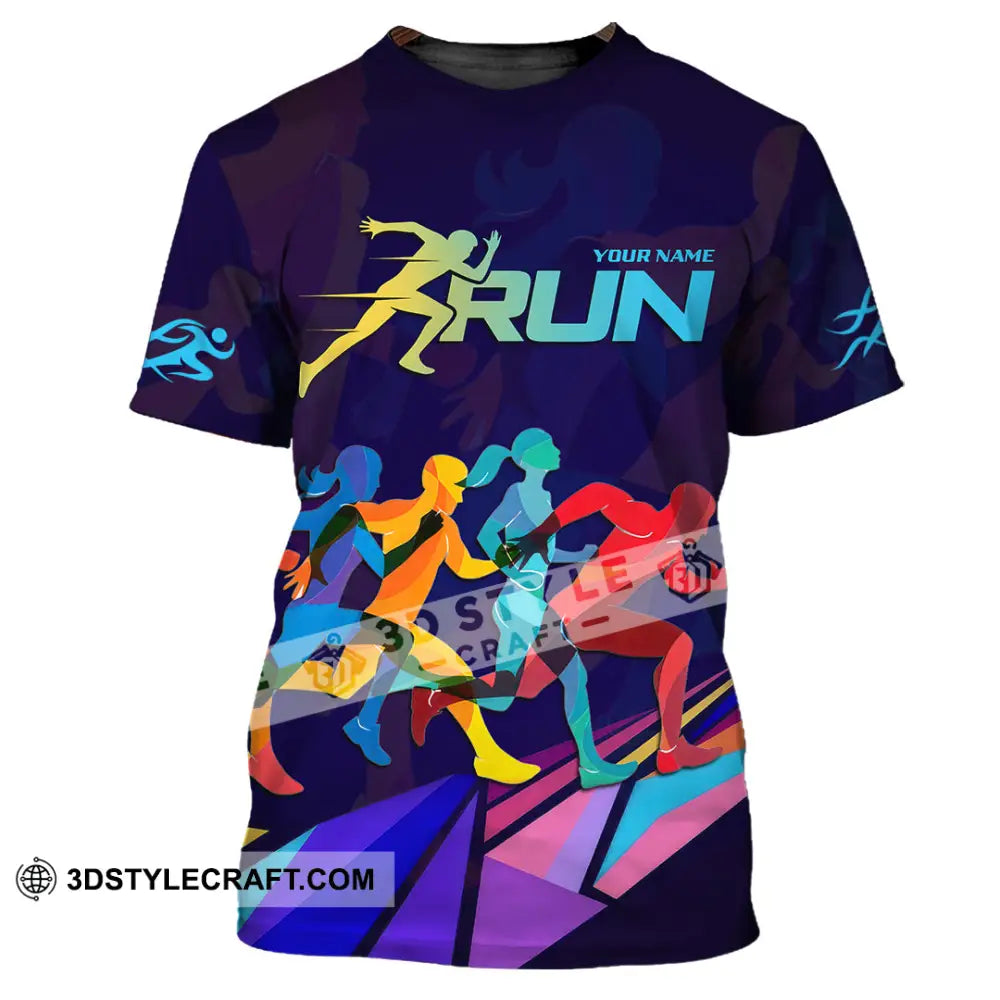 Unisex Shirt - Custom Running 3D Shirt T-Shirt / S T-shirt