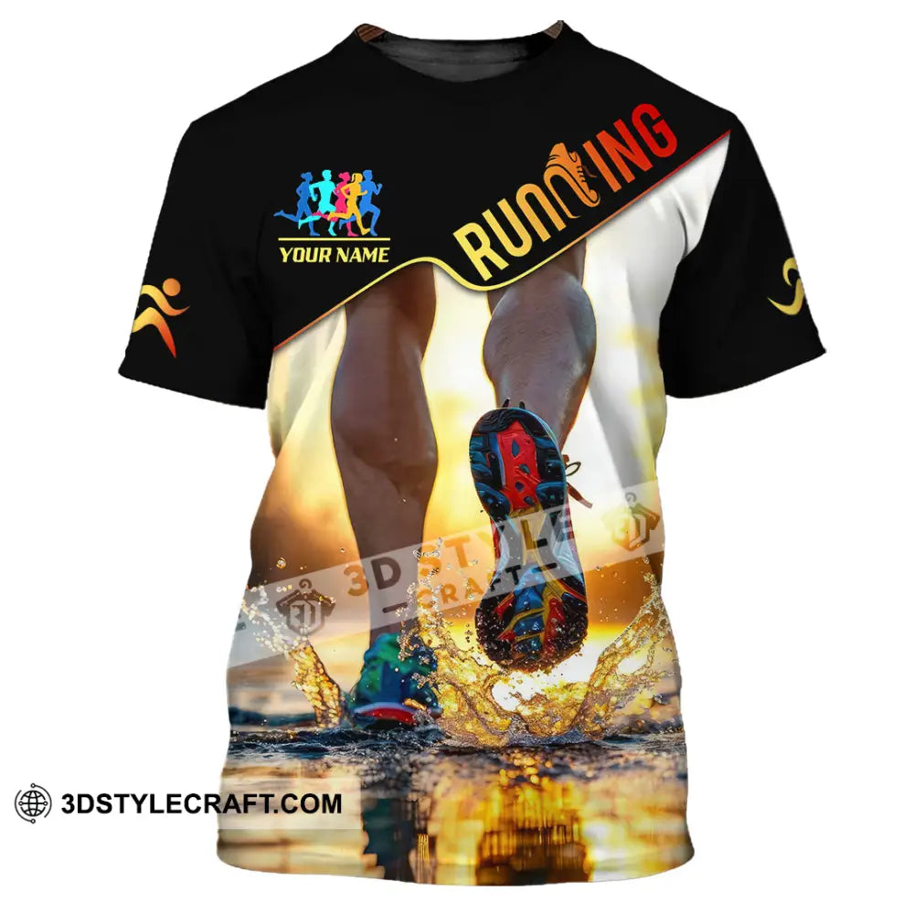 Unisex Shirt - Custom Running 3D Shirt T-Shirt / S T-shirt