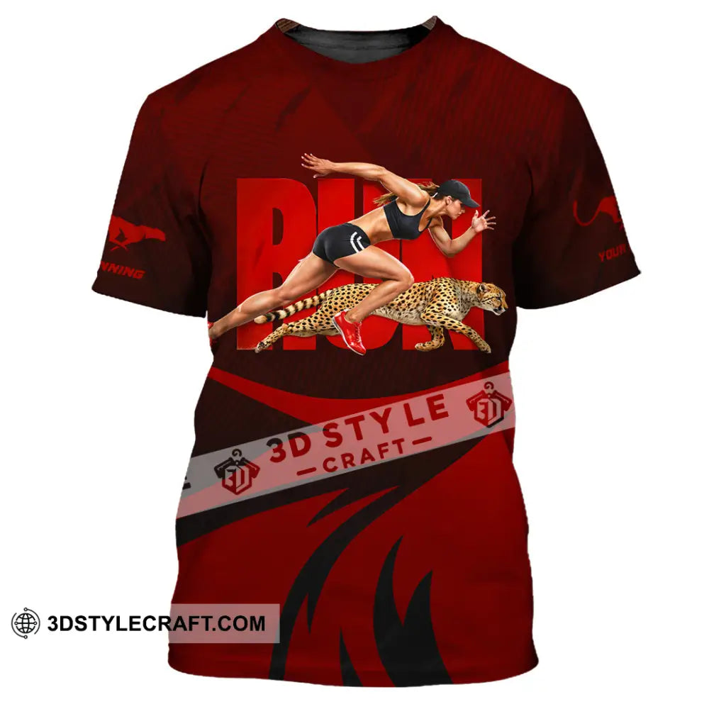 Unisex Shirt - Custom Running 3D Shirt T-Shirt / S T-shirt