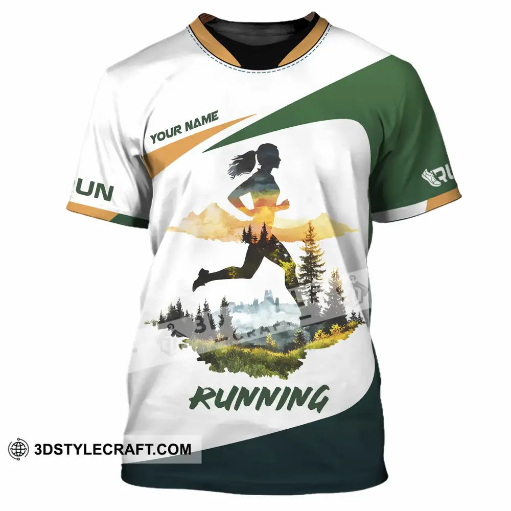 Unisex Shirt - Custom Running 3D Shirt T-Shirt / S T-shirt