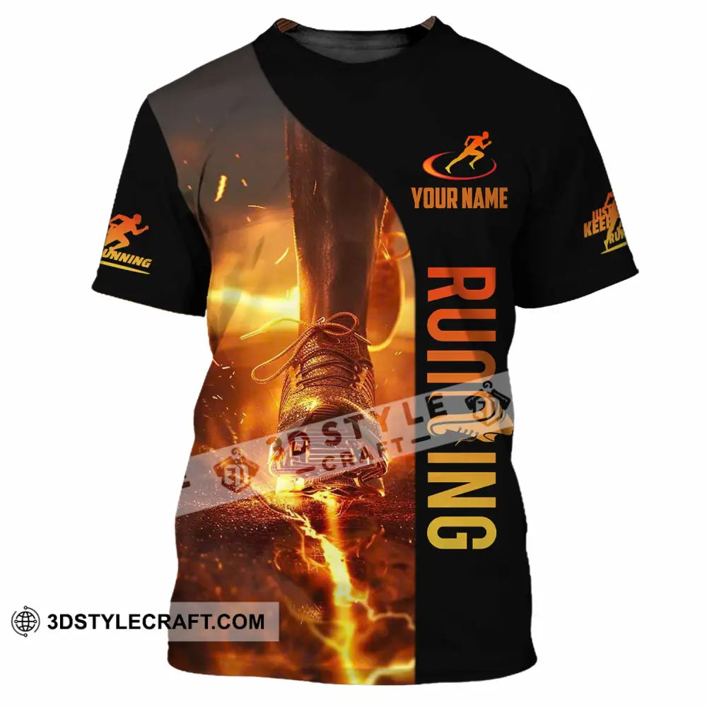 Unisex Shirt - Custom Running 3D Shirt - T-Shirt / S - T-shirt